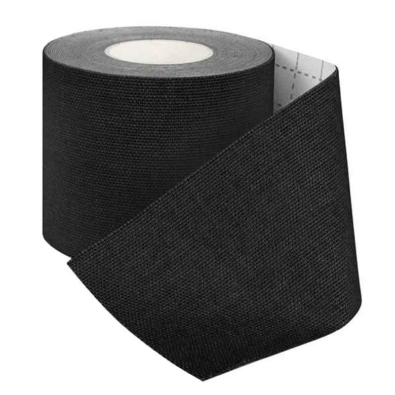 Strauss 7x7x5cm Black Kinesiology Sports Tape, ST-2237