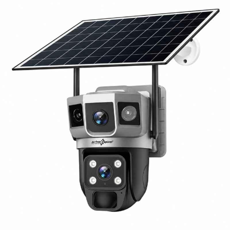 Active Pixel G5 4MP+4MP 4G Solar PT Camera with Two Way Talk & Colour Night Vision
