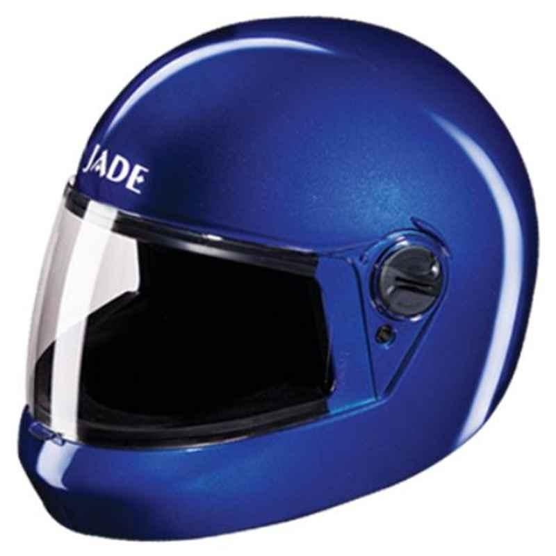 Studds Jade Flame Blue Full Face Helmet, Size: (L, 580 mm)