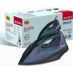 Baltra Sleek 1000W Beige & Black Dry Iron with Non-Stick Soleplate, BTI-172