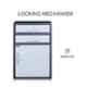 Ozone Convenio Manual-DD 13 460x460x700mm Steel Safe