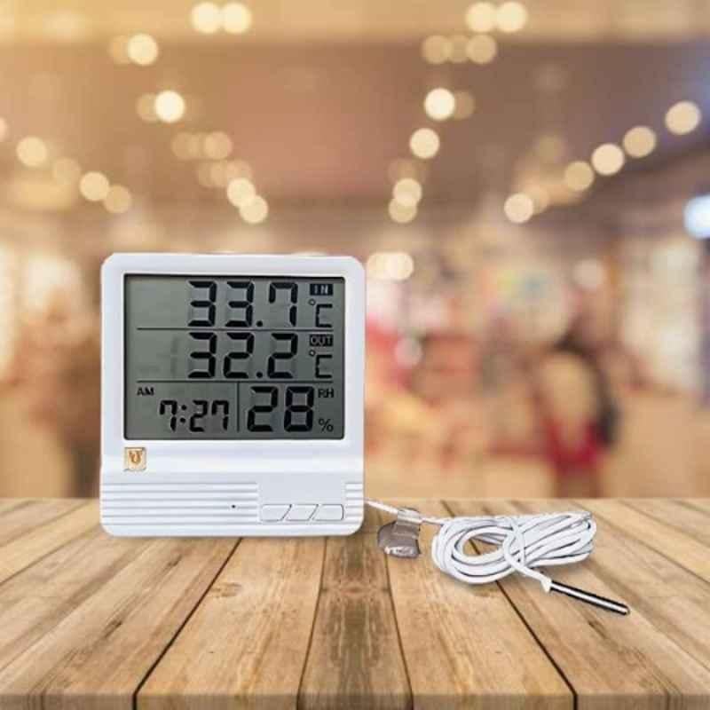 Buy Lab Junction Hygrometer, Digital Indoor Cum Outdoor Thermo