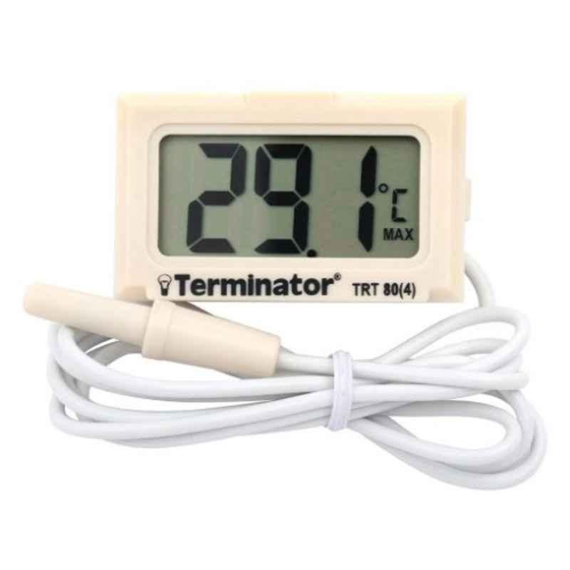 Terminator Off White Refrigerator Thermometer, TRT 80(4)