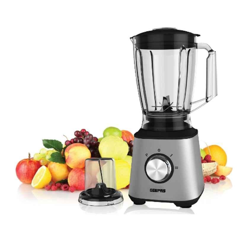 Geepas 800W 1.5L Stainless Steel 2 In 1 Blender, GSB5446
