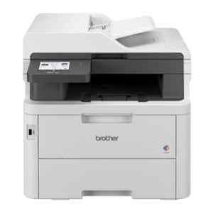 Brother MFC-L3760CDW Multifunction Colour Laser LED Duplex Wi-Fi ADF Printer with Gigabit Ethernet Connectivity for Office & Workgroups