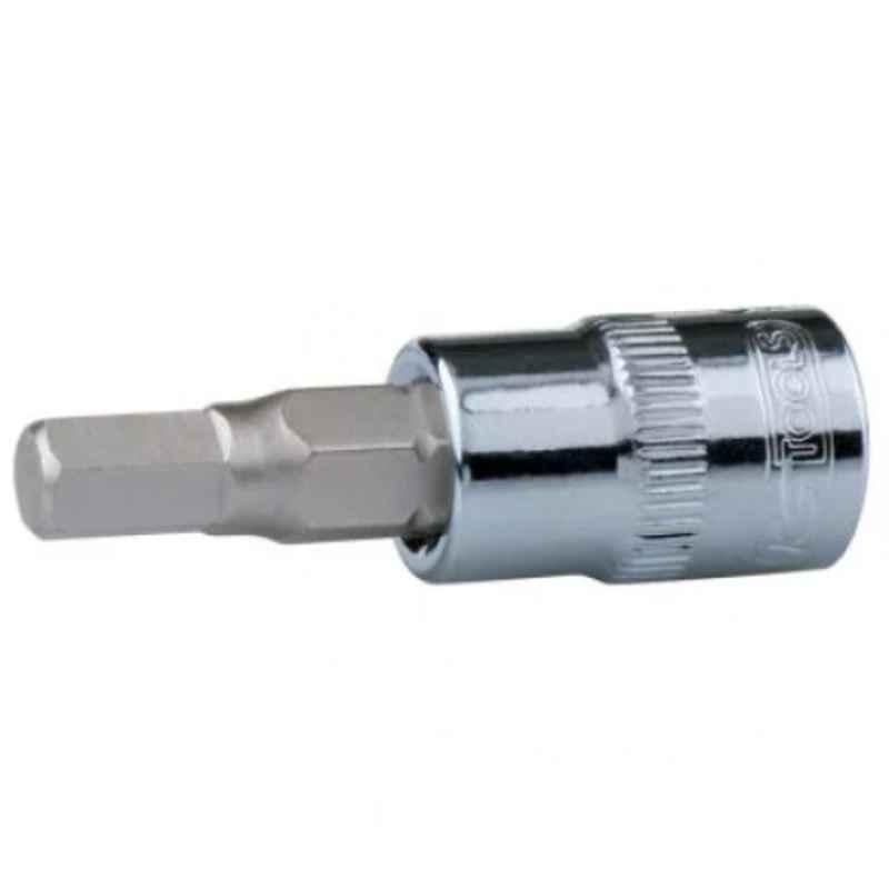 KS Tools 3mm CrV Chromeplus Socket Bit for Hexagon Screws, 918.3861