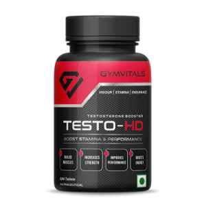 Gymvitals Testo-HD 60 Pcs Testosterone Booster Tablet, GV0005