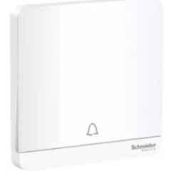 Schneider Electric AvatarOn E8331BPL1_WE_G8 1 Gangs 10A Push-Button for Doorbell with LED White