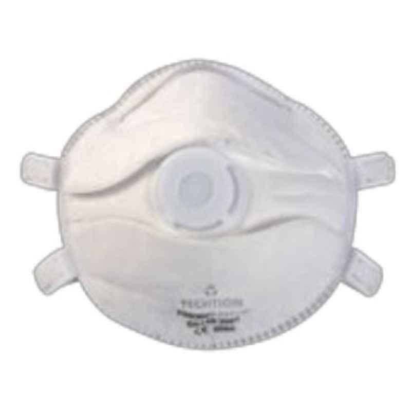 Techtion Spiro Extreme Multipro FFP3NR Disposable Cup Shaped White Valved Respiratory Valve