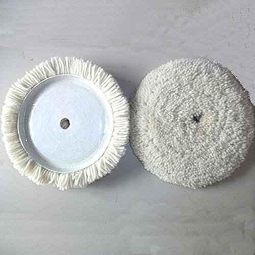 Buy Turkish AHWPP 7 inch White Wool Polishing Pad for Angle Grinder