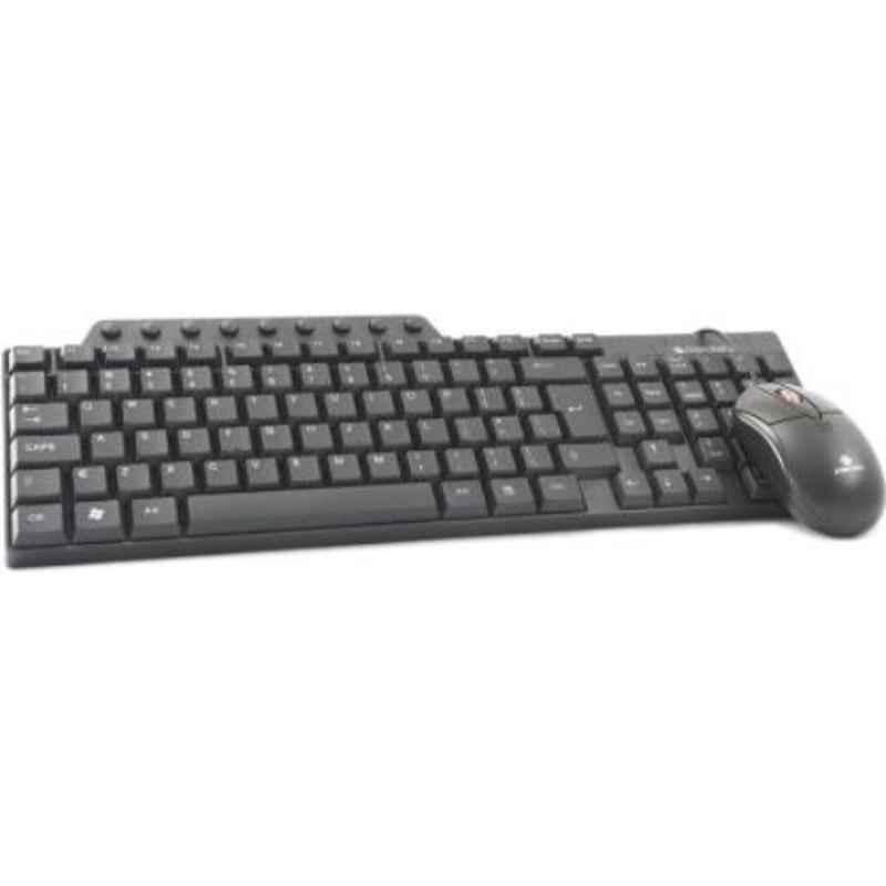 Zebronics Judwaa 555 Black Wired Keyboard & Mouse Combo
