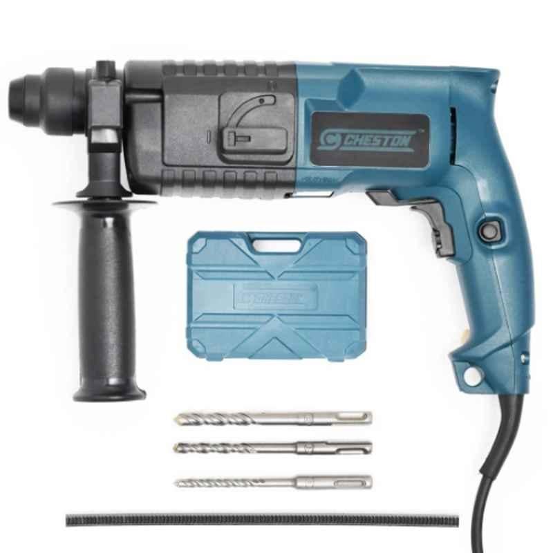 Cheston 20mm 500W Rotary Hammer Drill Machine with 3 Pieces Drill Bits
