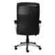 High Living Regal Leatherette High Back Black Office Chair