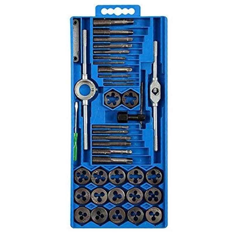 Yml-Yml 40Pc Professional Metric Tap Wrench And Die Set Cuts M3-M12 Bolts + Storage Case Wrench