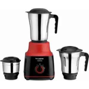 Lazer Torped 550W Black & Red Mixer Grinder with 3 Jars, TOREPEDOMG3BLK