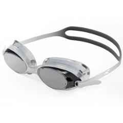 GLS Black & Grey Anti-Fog UV Protection Swimming Goggles with Adjustable Strap, ZS-3600