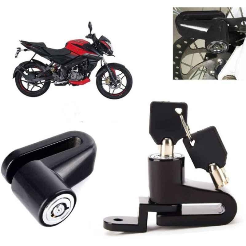 Auto Pearl Steel Heavy Duty Anti Theft Disc Brake Lock for Pulsar 160 NS DTS-i, Lock_067