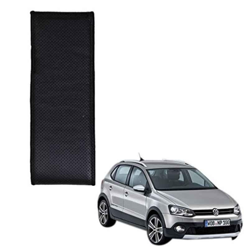 Kozdiko Black Car Steering Cover for Volkswagen Polo Cross