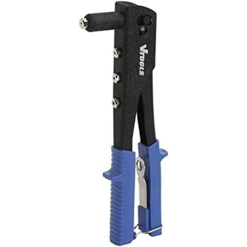 VTOOLS Blue Professional Single Hand Manual Heavy Duty Rivet Gun, VT2125