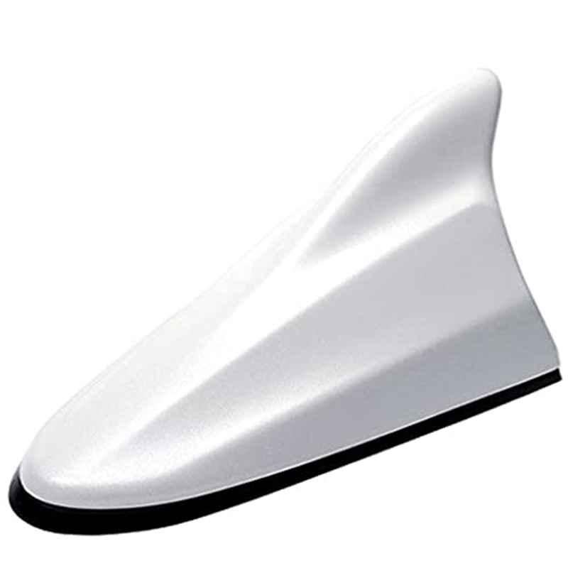 Kozdiko White Shark Fin Signal Receiver Antenna for Hyundai Santro