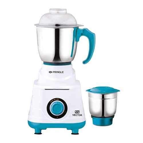 Pringle 2 Jar Mixer Grinder, 500W Powerful Motor