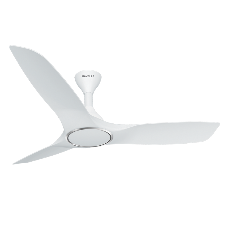 Havells Stealth Air 78W Elegant White Ceiling Fan, FHCSYSTWHT48, Sweep: 1200 mm