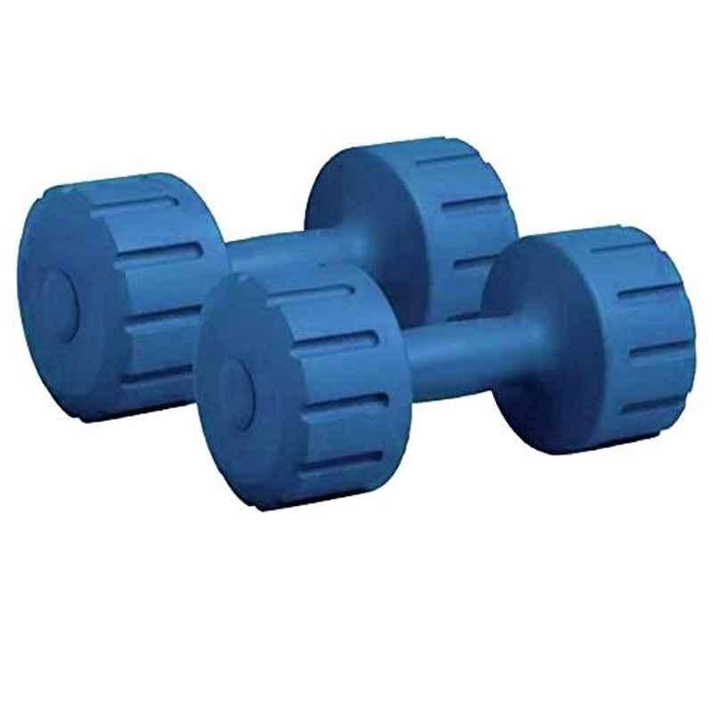 Arnav 2 Pcs 4kg PVC Coated Professional Hexagonal Dumbbell Set for Strong Muscules