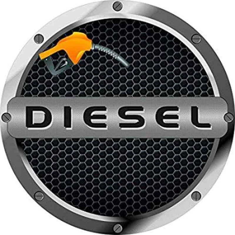 Fuel Tank Funny Boy Petrol / Diesel Round decal / Sticker for Car - Sanjai  Car Decors
