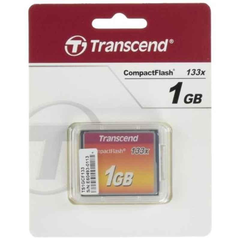 Transcend TS1GCF133 1GB 133x Compact Flash Card