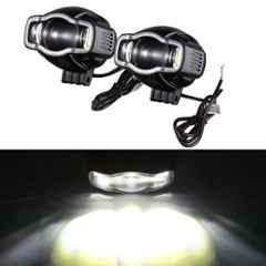 AllExtreme EXFSUL2 RTD 20W Trail LED Front Spot Light with USB Port LED Auxiliary Light (Pack of 2)