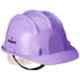 Karam Violet Plastic Cradle Without Ratchet Safety Helmet, PN501