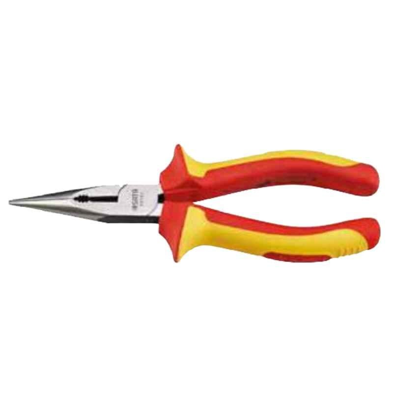 Sata GL70131 6 inch Vde Insulated Long Nose Plier, Length: 170 mm
