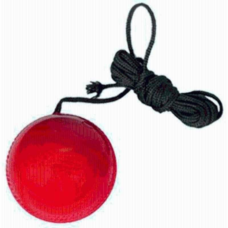 Splay Red Synthetic Cricket Hanging Ball