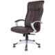 Caddy PU Leatherette Brown Adjustable Office Chair with Back Support, DM 113