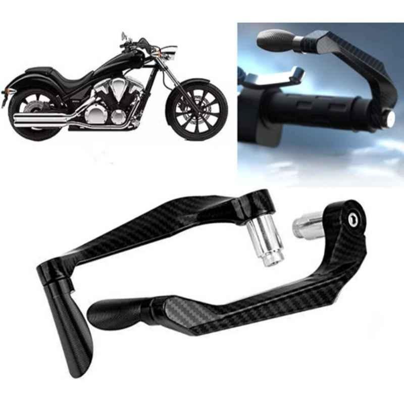 Auto Pearl 2 Pcs Aluminium Carbon Black Brake Clutch Lever Set for Honda VT 1300 CX