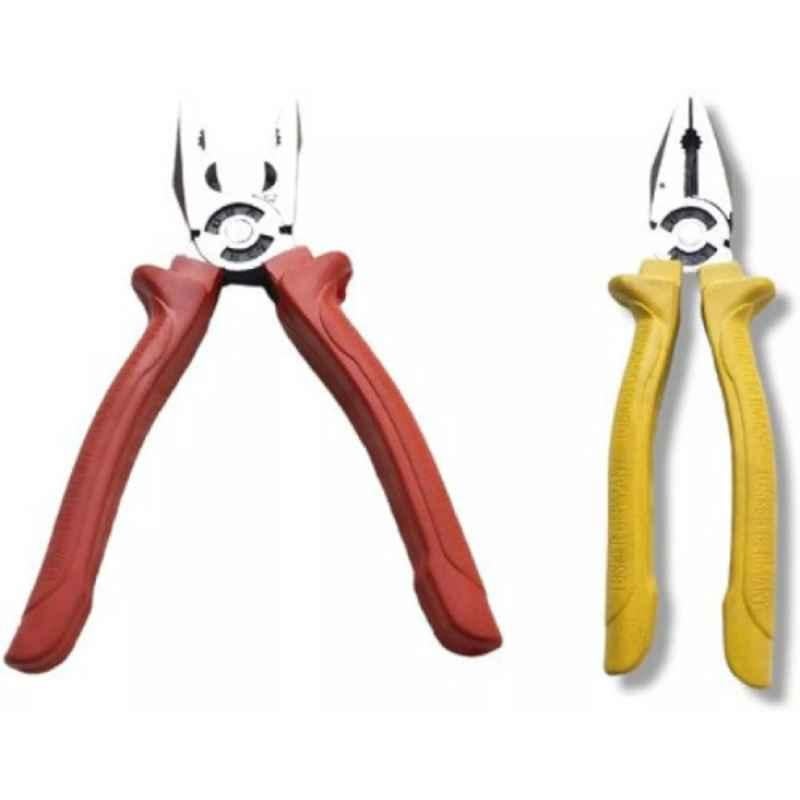 Sky Blue 2 Pcs 7.8 inch Lineman Plier Combo, SBE_PLIER_COMBO_MOD_00873