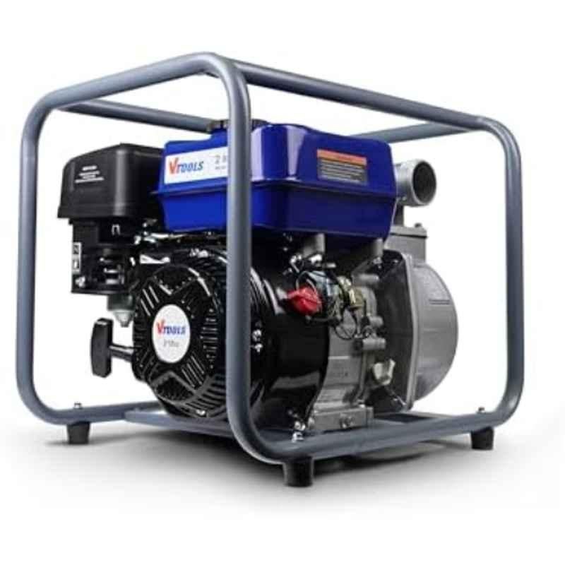VTOOLS 7HP 3600rpm 4 Stroke High-Performance Water Pump with OHV, Air Cooled, Single Cylinder & Low Oil Sensor, VT1520