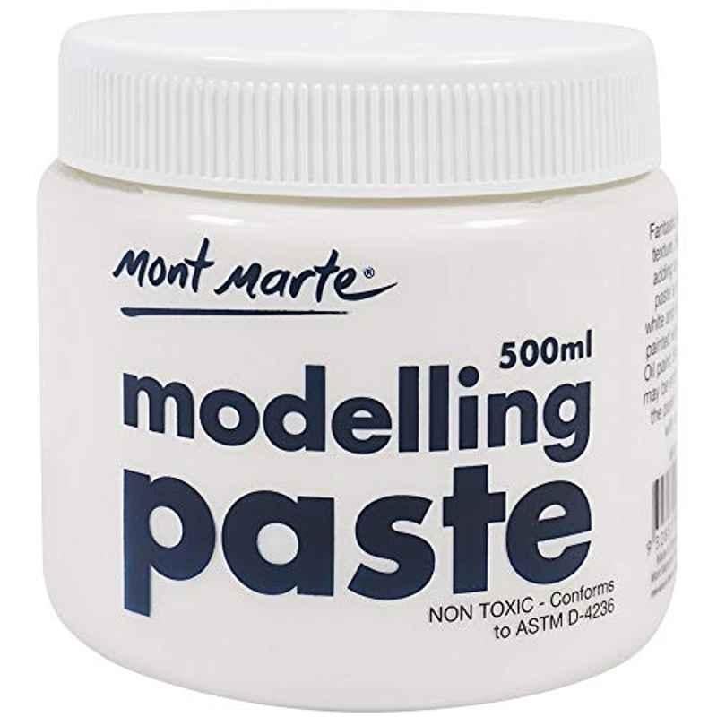 Mont Marte 500ml White Modelling Paste Acrylic Panit