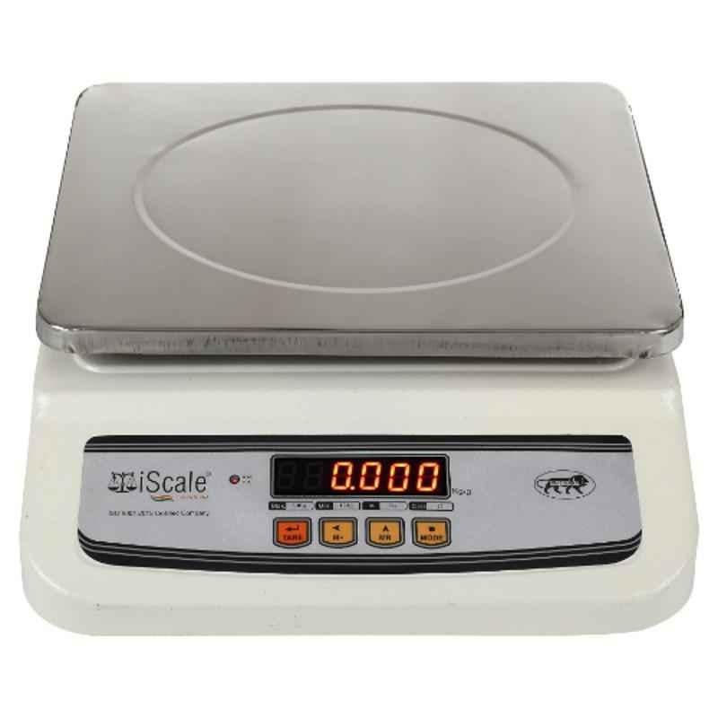 Buy Iscale I 02 kg And 1g Digital Table Top Weighing Scale With Front And Back Double Display And 10x12 Inch Pan Size Online At Best Price On Moglix