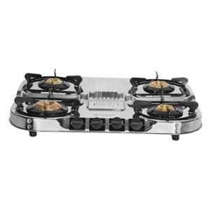 Faber Astra 4 Burners Manual Stainless Steel Cooktop