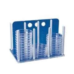 Polylab Rack for 60mm Petri Dish, 69102 (Pack of 2)