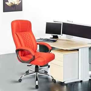 Rose I10 Leatherette Red High Back Executive Chair