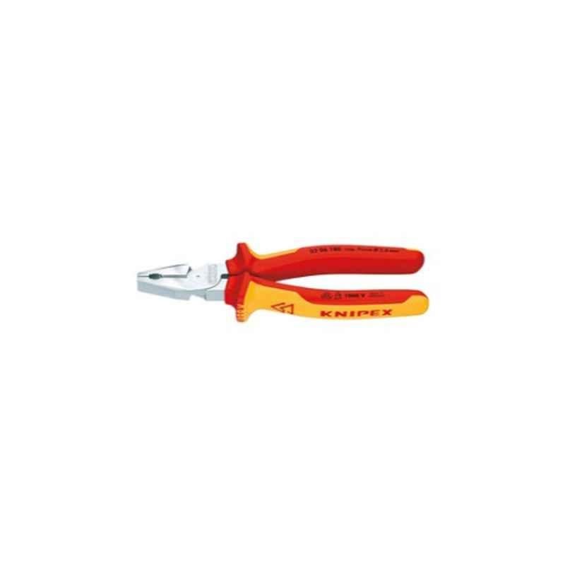 Knipex 25.65cm Steel Red & Yellow High Leverage Combination Plier, 206180