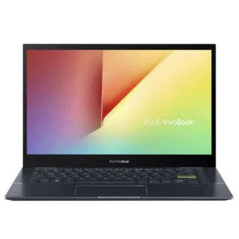 Asus Vivobook Flip AMD Ryzen 5-5500U 8GB/512GB SSD 14 inch FHD Black Touch Laptop, TM420UA-EC191W
