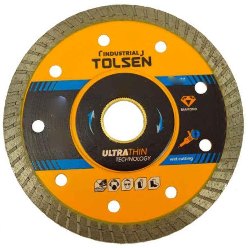 Tolsen 180mm Industrial Ultrathin Diamond Disc, 76753