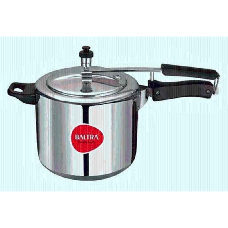 Baltra Stella 3 Litre Aluminium Silver Inner Lid Induction Base Pressure Cooker , BPC-101