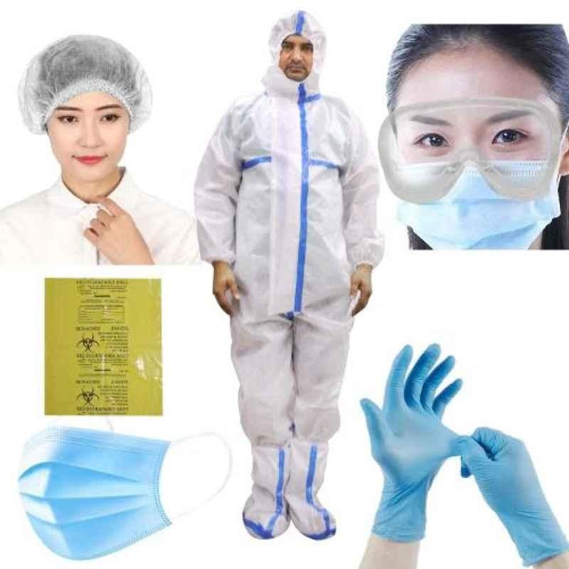 Oriley ORPPE6 6-in-1 Personal Protective Equipment (PPE) Kit