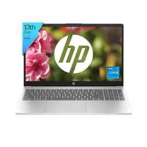 HP 832Q8PA Natural Silver Laptop with Intel 13th Gen/i5-1335U 8GB/512GB SSD/Intel Iris Xe Graphics, Windows 11, Built-in Alexa & 15.6 inch FHD Display, 15-HR0000TU