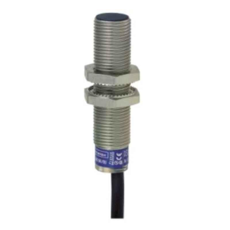 Schneider 4x54mm 24-240 VAC/DC XS6 M12 Brass Inductive Sensor, XS612B1MBL5