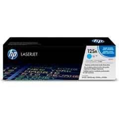 HP 125A Cyan LaserJet Print Cartridge, CB541A